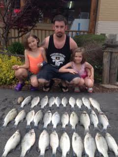 Fishermen line Sandusky River for white bass run