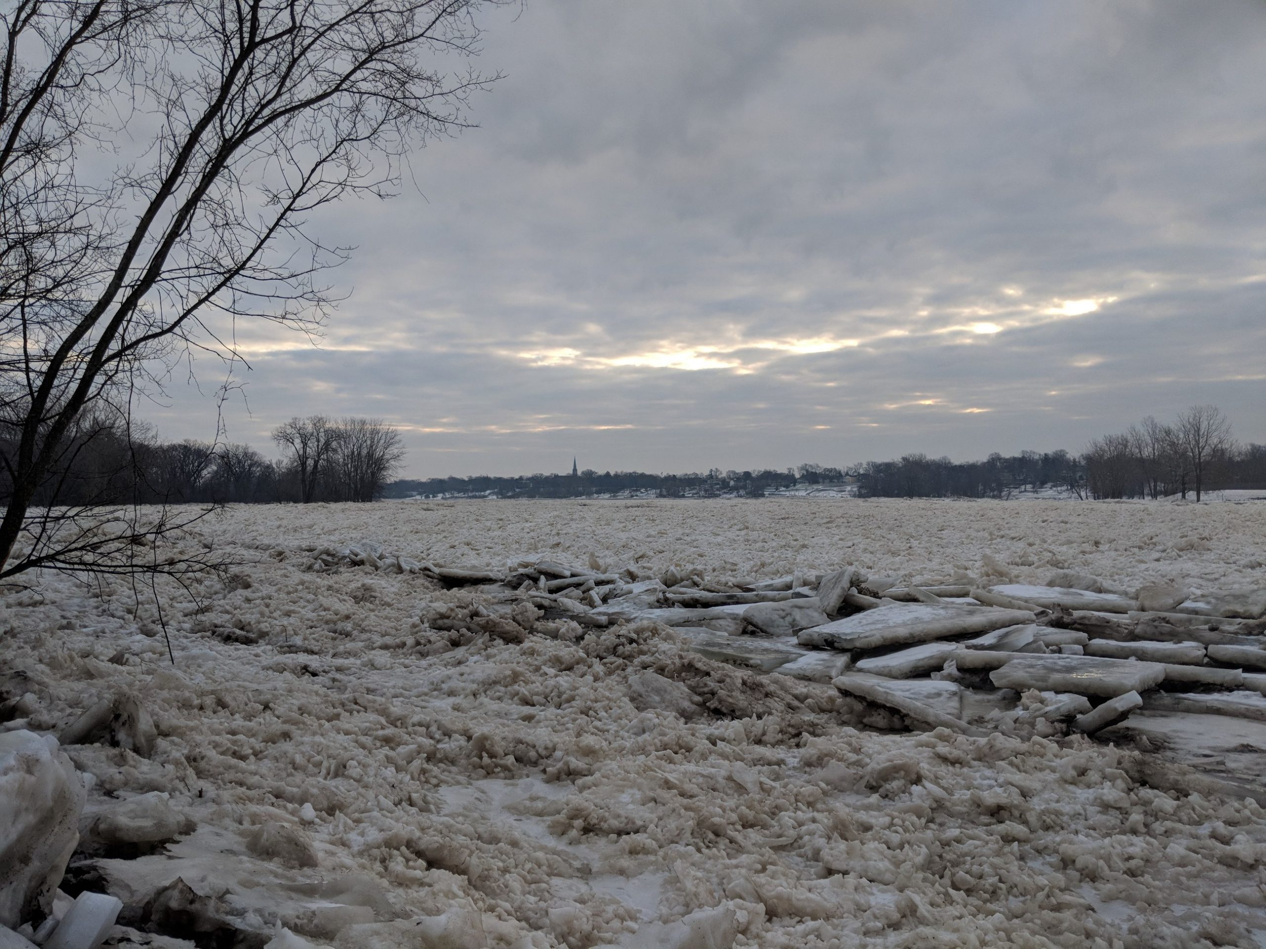 Maumee River and Area Ice Fishing- Febuary 3 ,2019