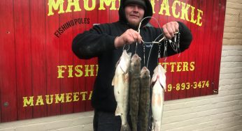 Maumee River Report- March 9, 2018- FIRST LIMIT YESTERDAY