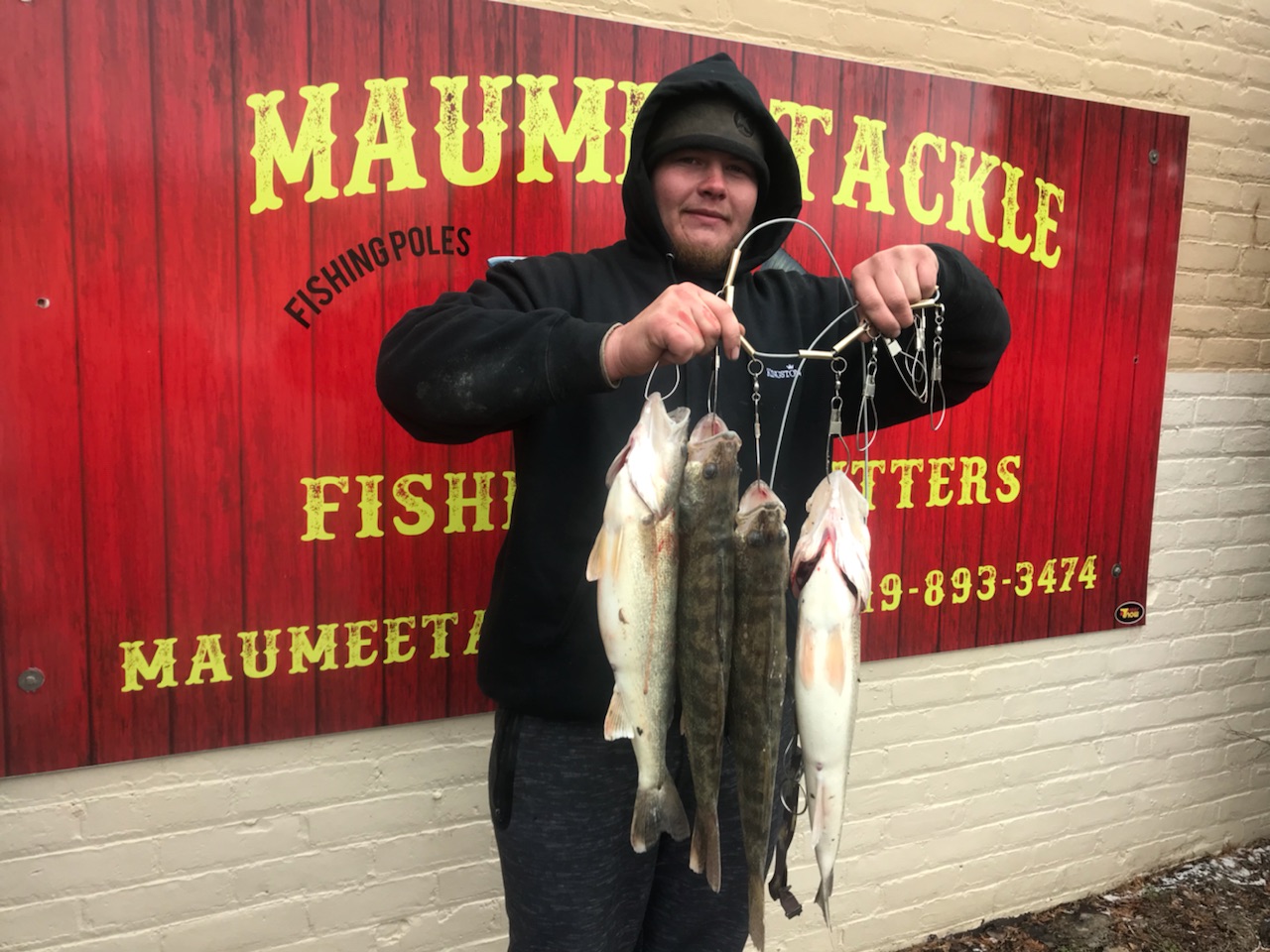 Maumee River Report- March 9, 2018- FIRST LIMIT YESTERDAY