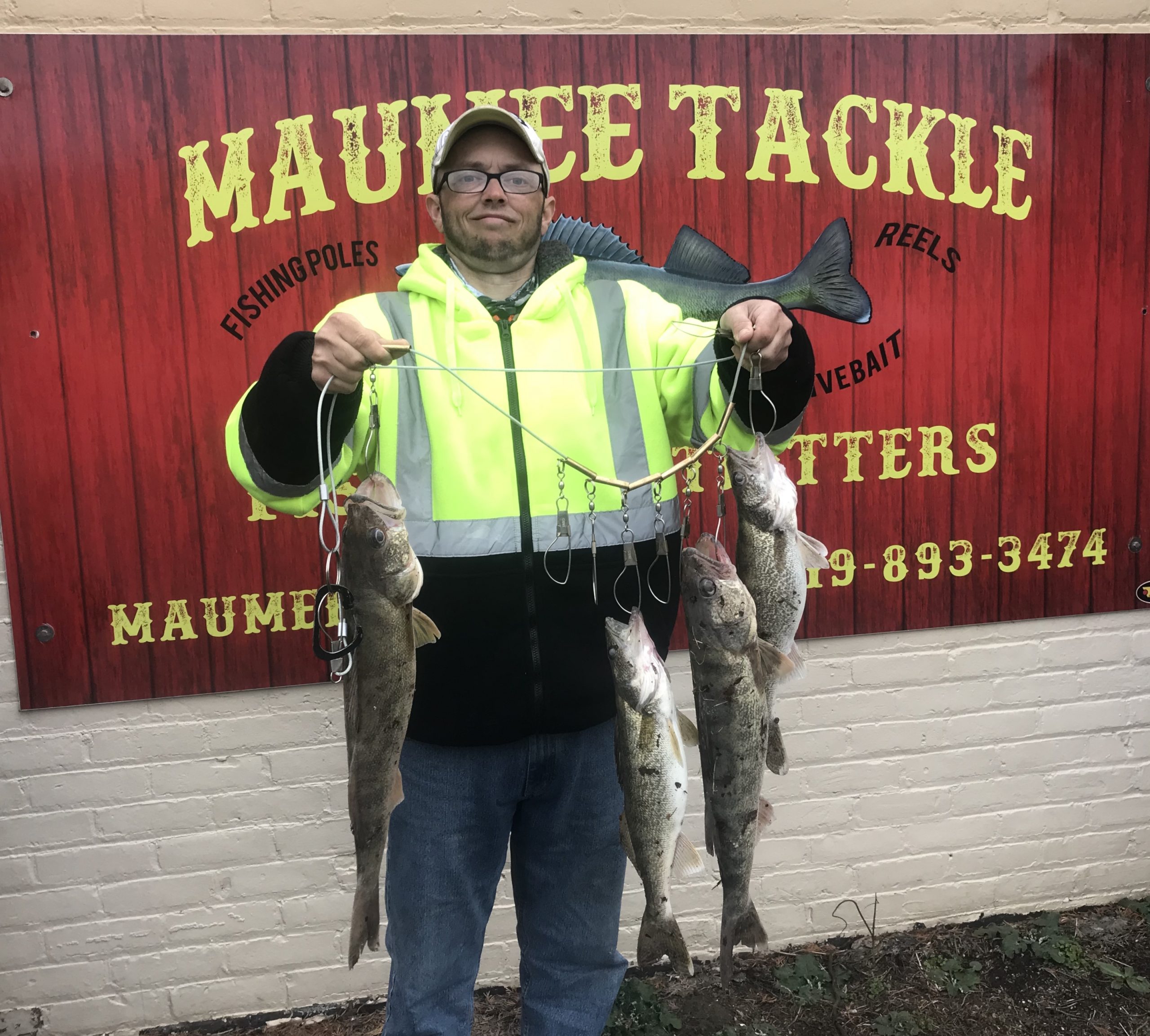 Maumee River Report- 19 April 2018- starting to slowly warm up.