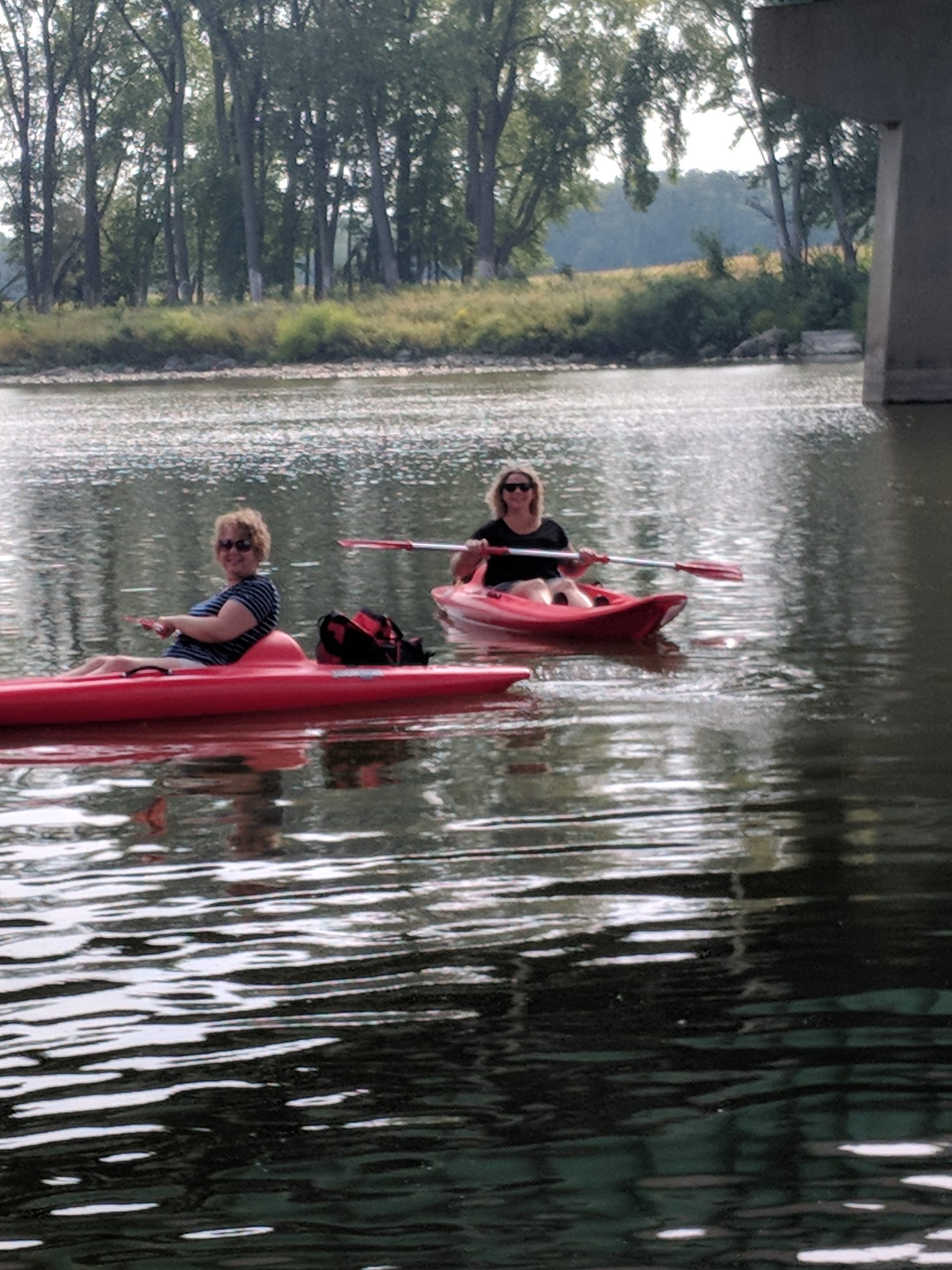 Maumee River Report – 23 September,2019- We are still running Kayak trips through the Fall