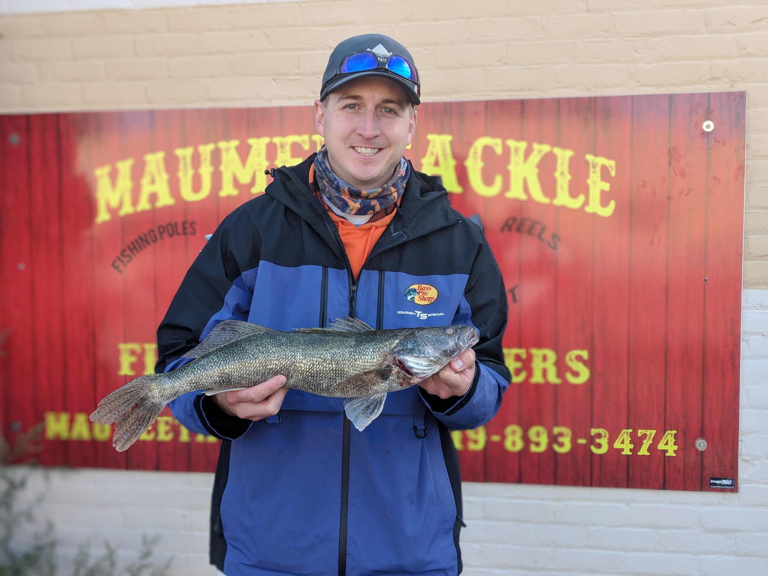 Maumee river Report October 5 2019- Emerald shiners still available