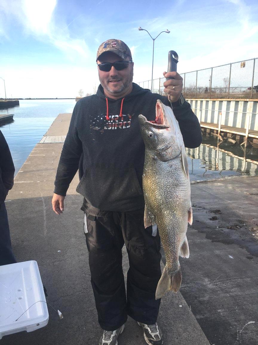 February 18, 2018- New Lake Trout State Record.