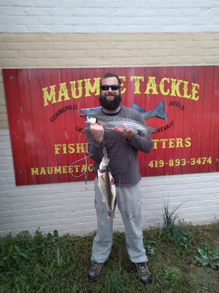 Maumee River report..21 april 21-