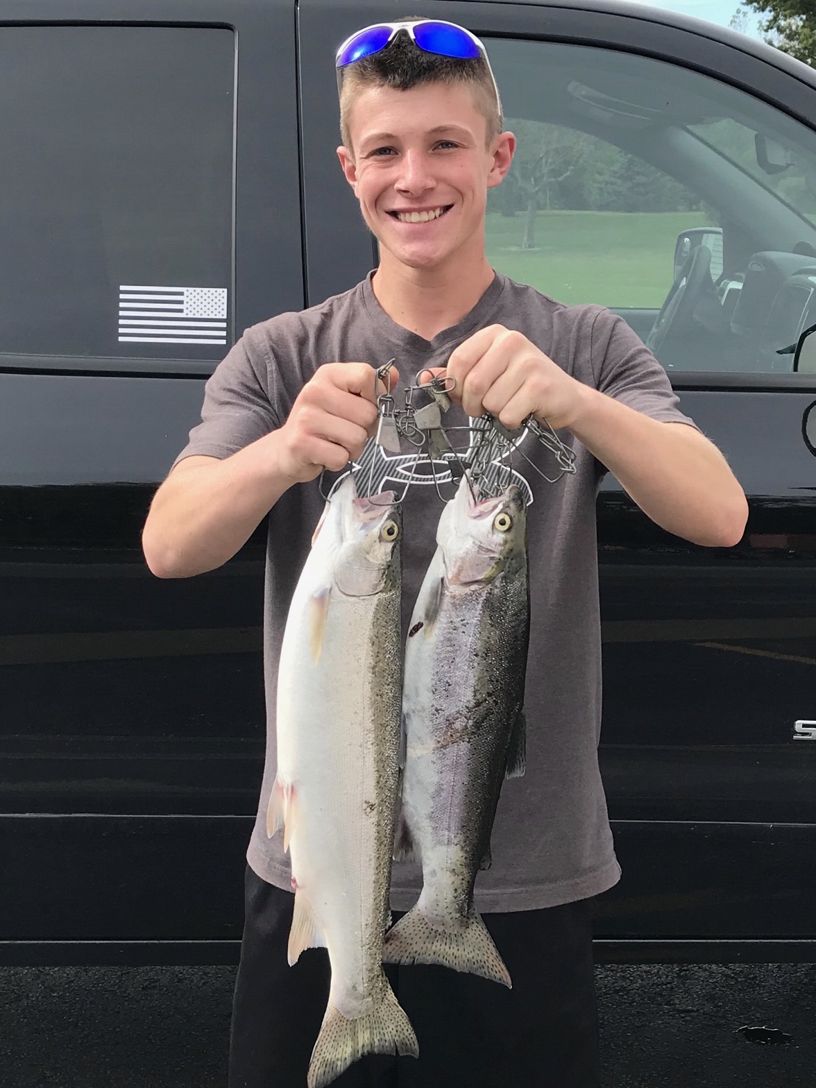 Maumee River  and Lake Erie Report- October 12 , 2017- still fully stocked with Emerald Shiners