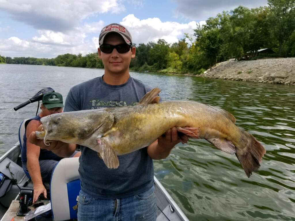 Spring Channel Catfish on the Grand River! Awesome Day of Fishing! 