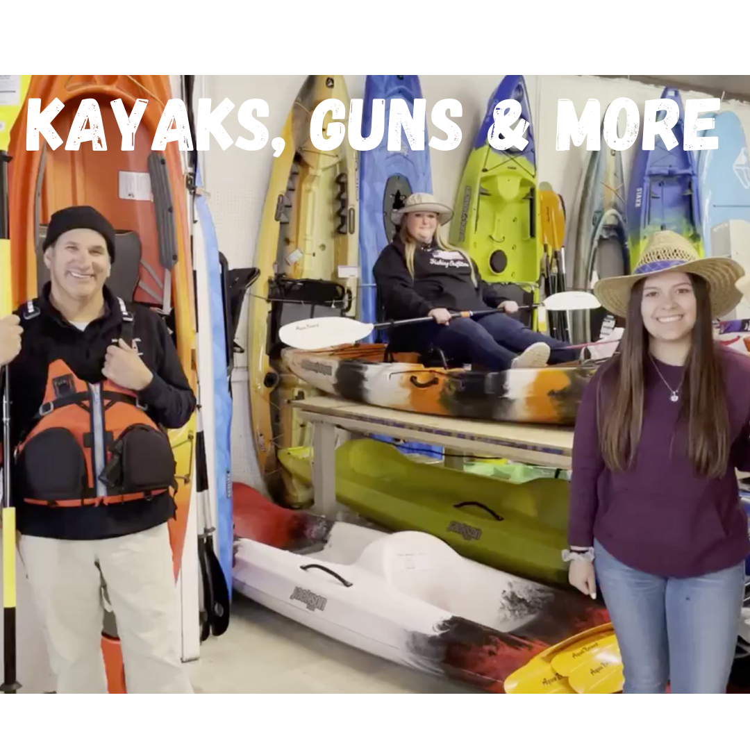 Kayaks, Fishing, & Firearms