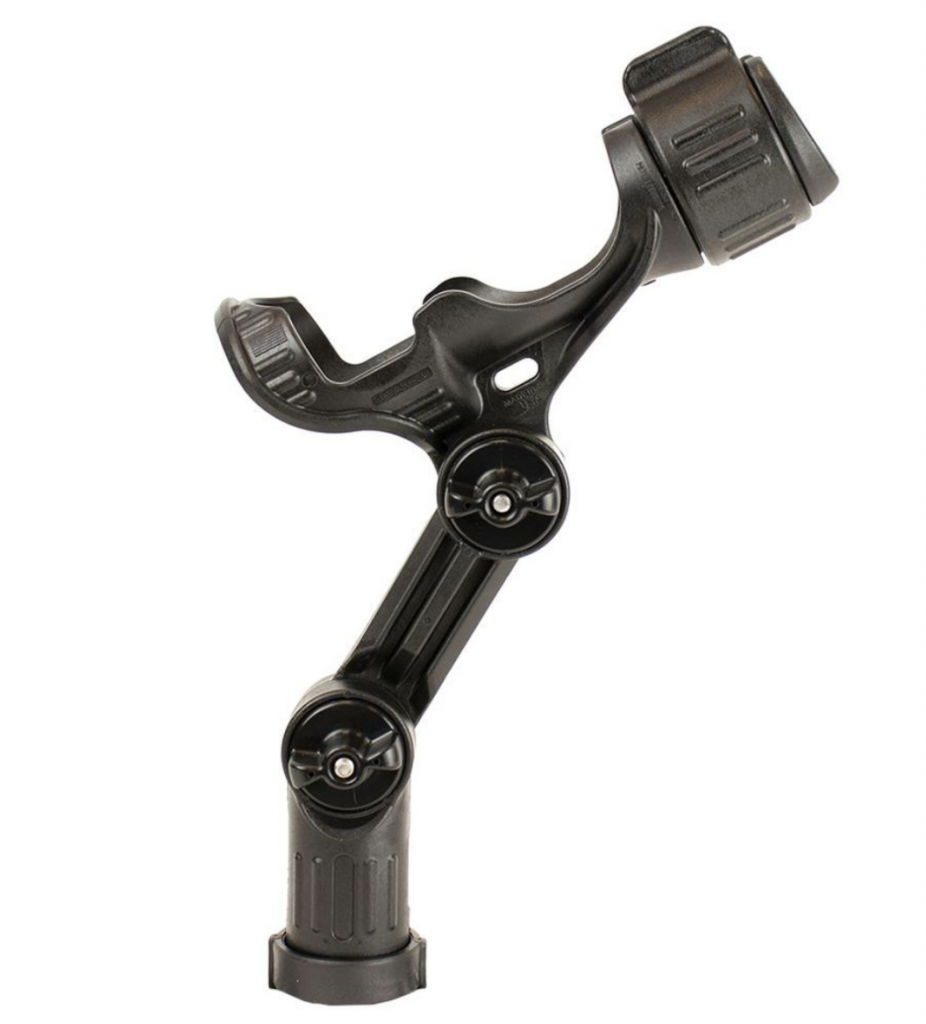 YakAttack Omega Pro Rod Holder with Track Mounted LockNLoad Mounting