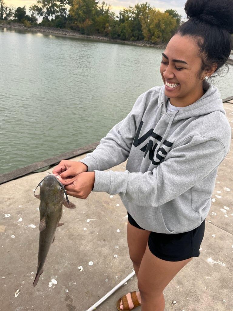 River Monster Catfish Spincast Combo 