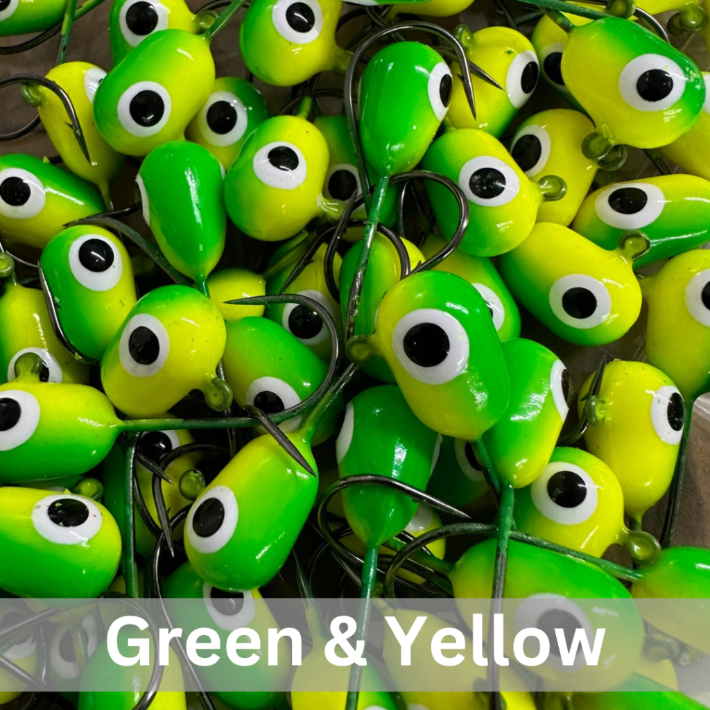 Black Nickel Collarless Floating Jig Head Maumee Tackle