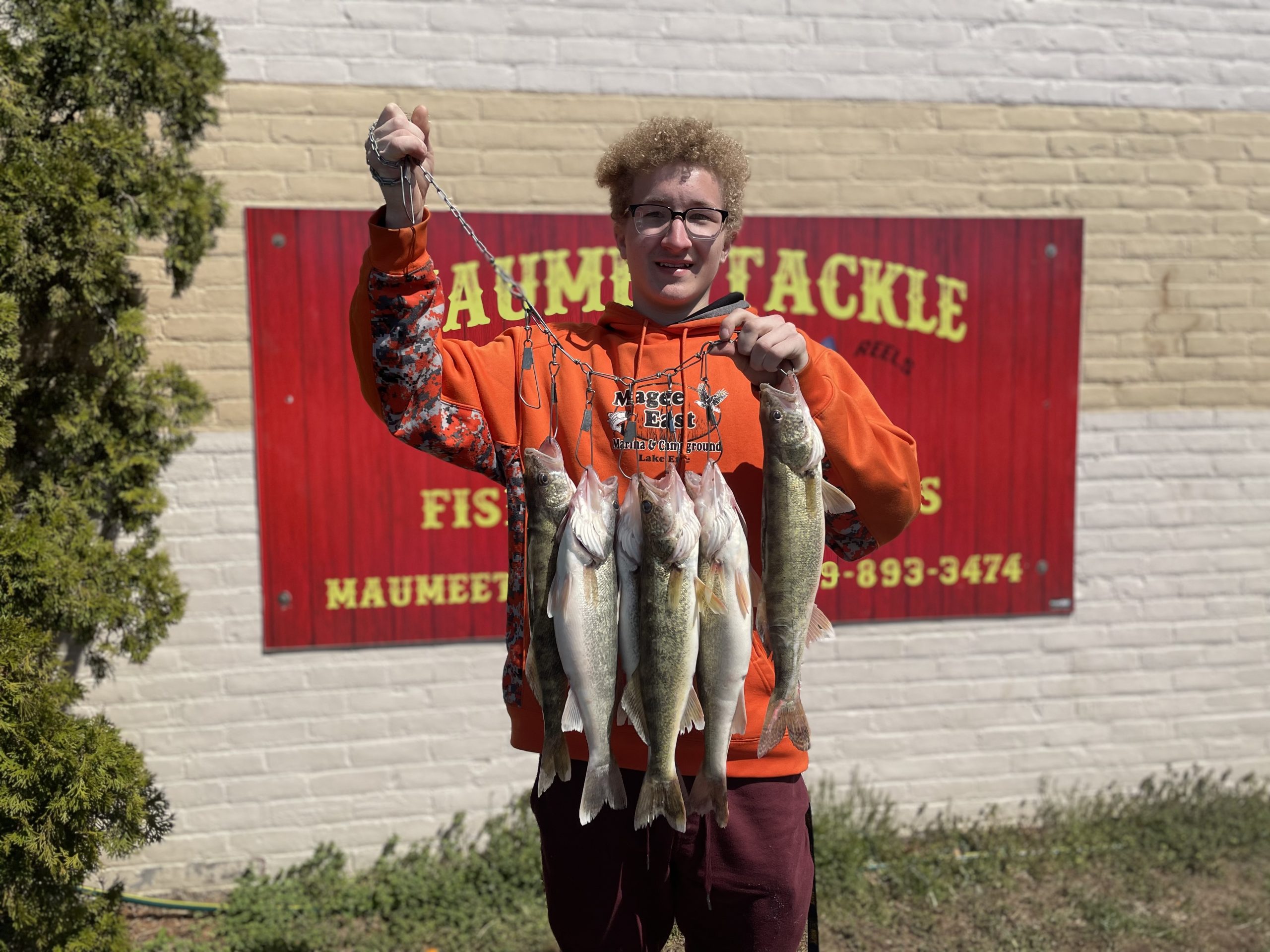 Maumee River walleye run report 4 April 2023